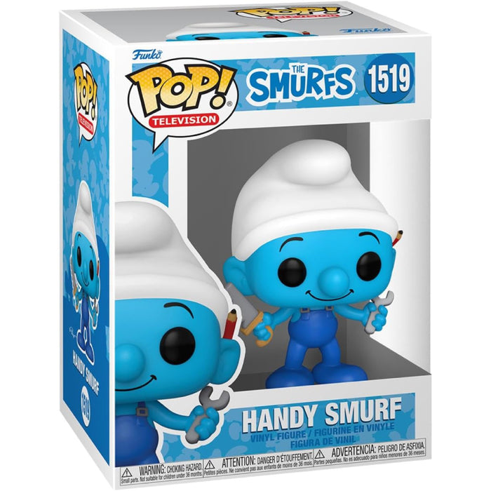 Figurina Funko Pop! TV Smurfs - Handy Smurf