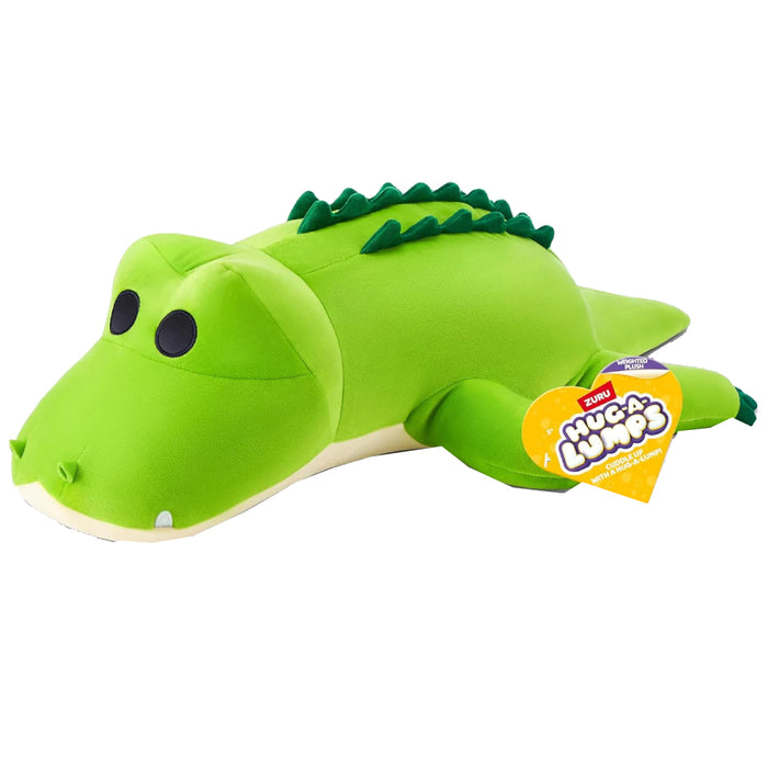 Figurina de Plus Super-moale Hug a Lumps - Crocodile (Rocko), Crocodil