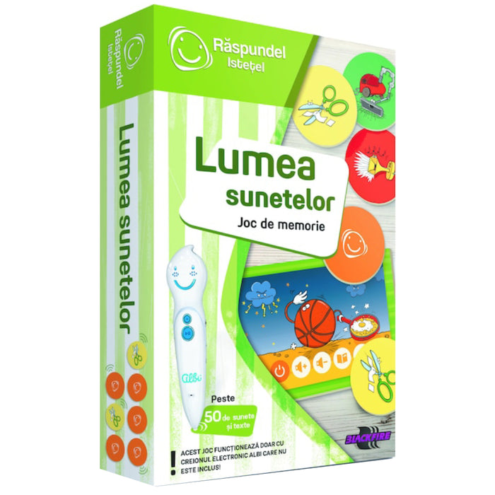 Joc de memorie Raspundel Istetel - Lumea sunetelor