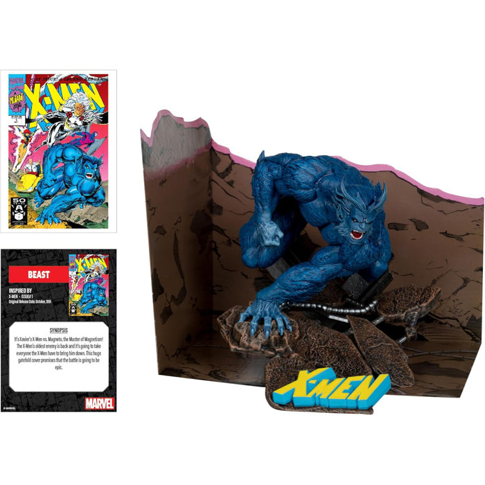 Figurina Marvel Collection PVC 1/10 - Beast (X-Men 01) 12 cm