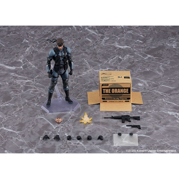 Precomanda Figurina Articulata Figma Metal Gear Solid 2 Sons of Liberty - Solid Snake MGS2 Ver. Updated Edition 16 cm