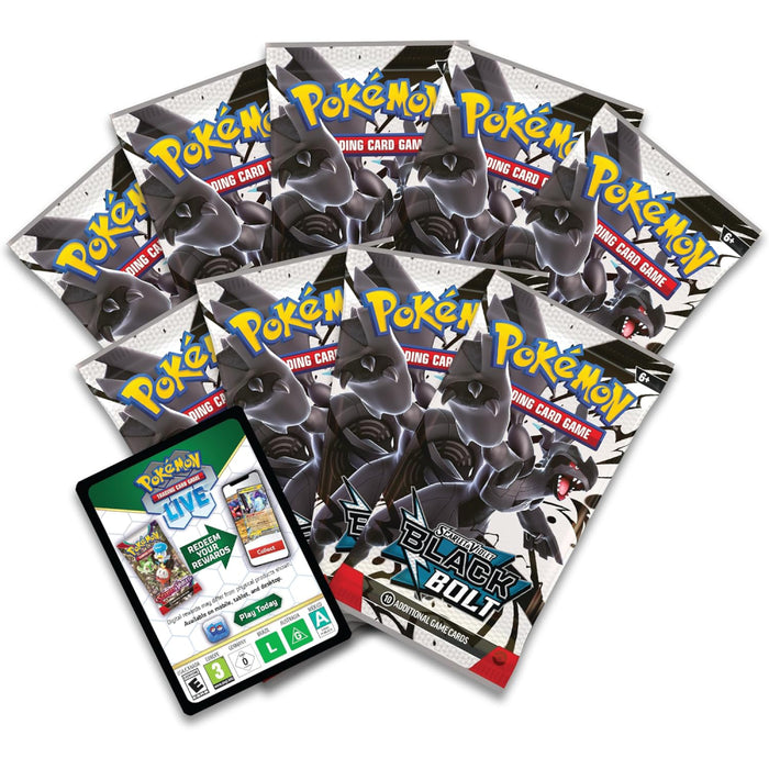 Pokemon TCG - Scarlet & Violet 10.5 Black Bolt Elite Trainer Box