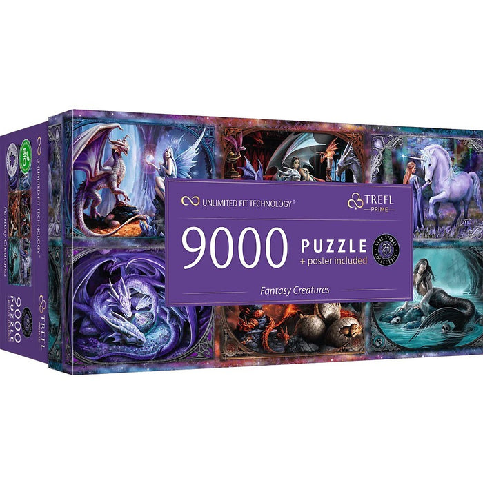 Puzzle Trefl 9000 Anne Stokes Collections Creaturi Fantastice