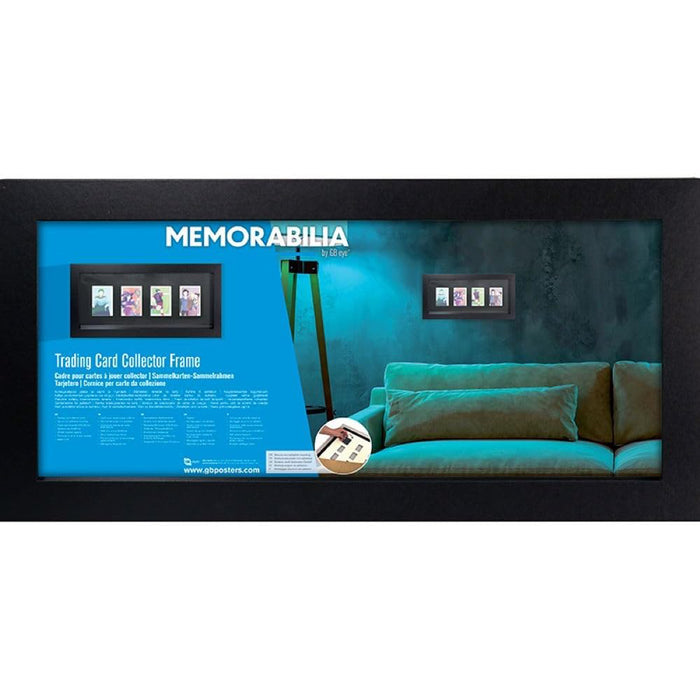Rama GBEYE - Trading Card Collector Frame 4 position Black (40x17cm)