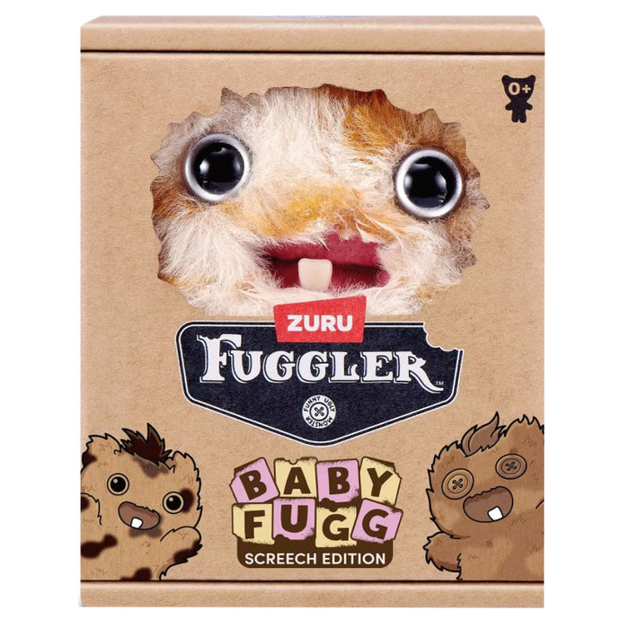 Figurina de plus Fuggler - Baby Fugg Screech Edition 9 cm - Screech (Brown & Brown)