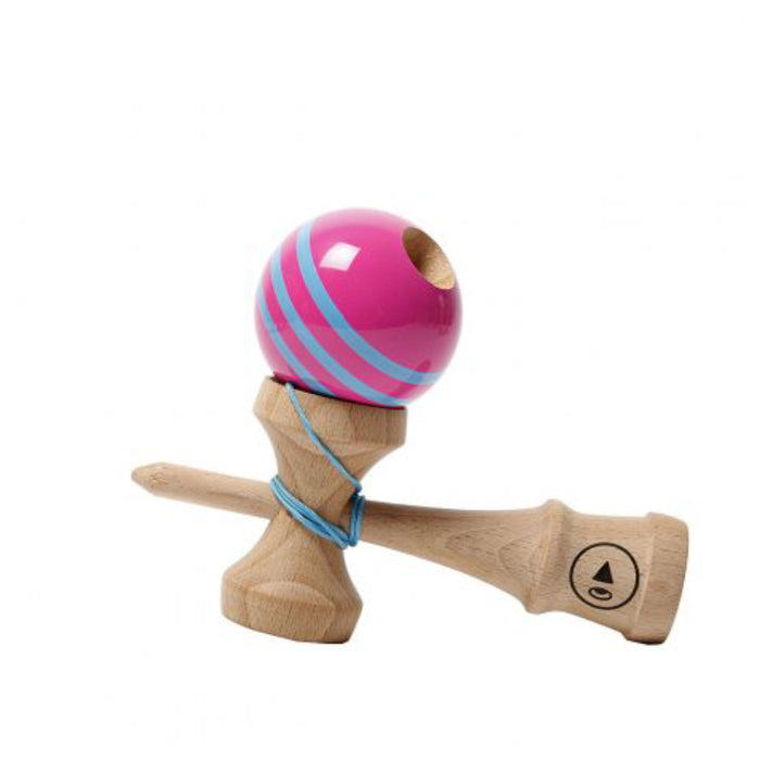 Kendama Play Pro II K Triple Stripe Pink Lagoon