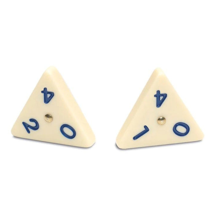 Domino triunghiular in cutie metalica, Cayro