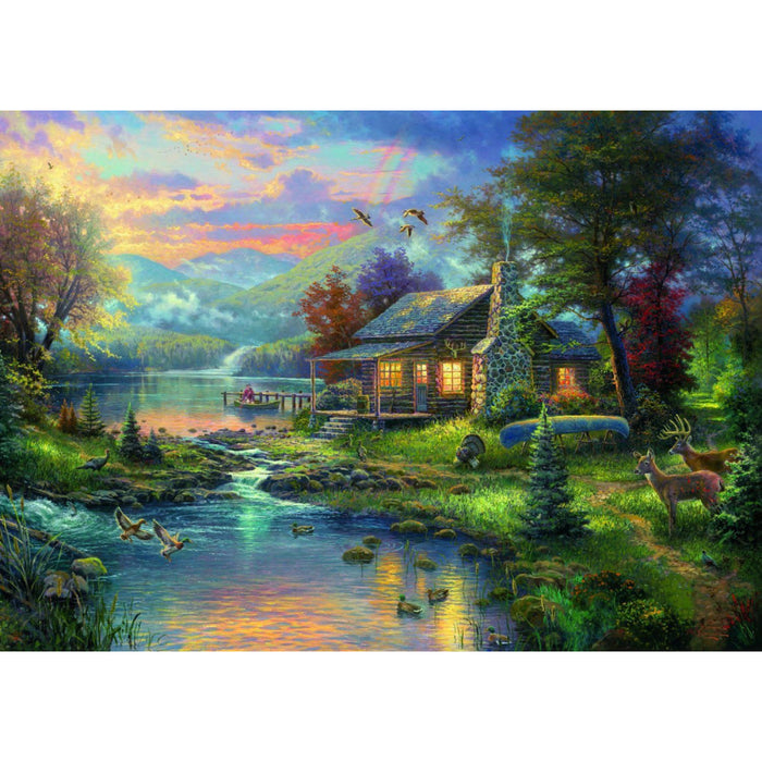 Puzzle Thomas Kinkade - Nature's Paradise 1000