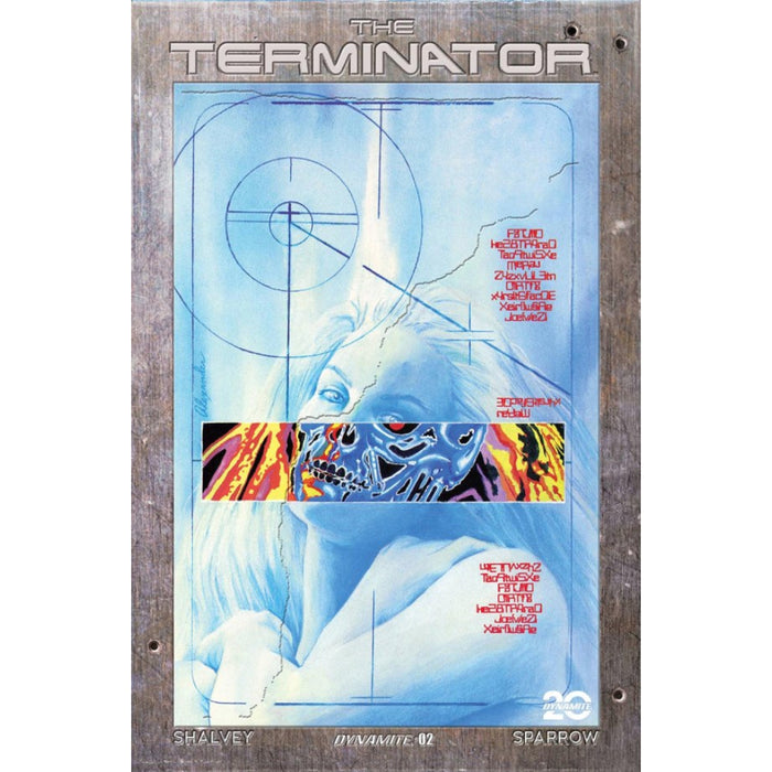 Terminator (2024) 02 Cover Q Alex Ross Burning Earth Icon