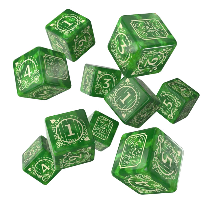 Set 10 Zaruri D6 The Lord of the Rings - Shire