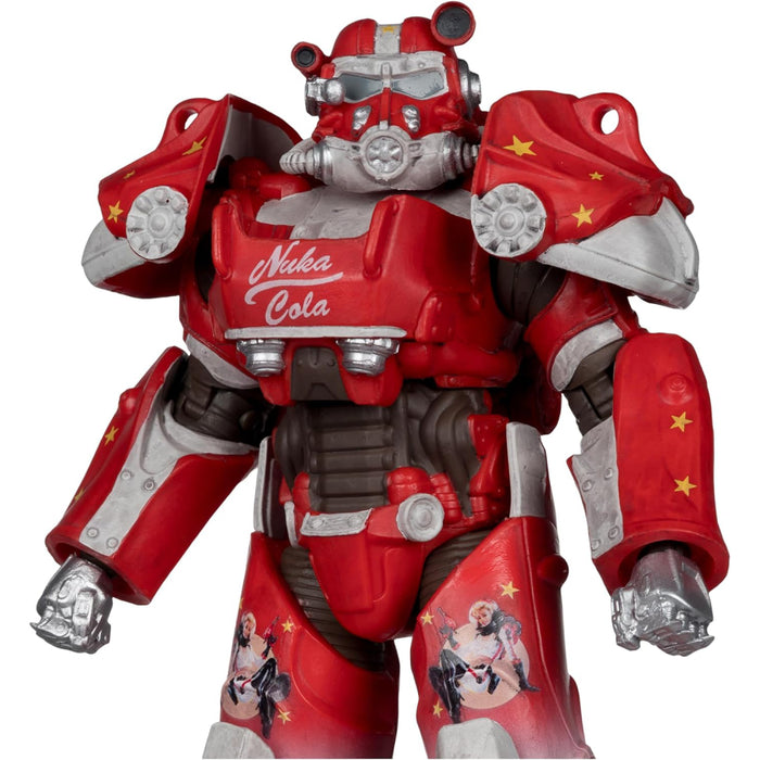 Figurina Articulata Fallout McFarlane Elite Edition - Fallout 76 Nuka Cola T-60 (Gold Label) 19 cm