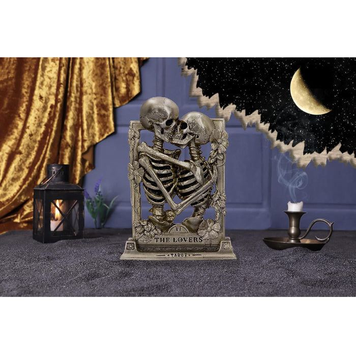 Figurina The Lovers Skeleton Bronze Gothic
