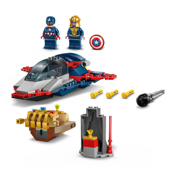 Lego Marvel Razbunatorii - Capitanul America vs Thanos 76319