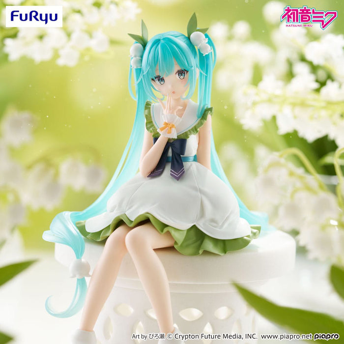 Figurina Hatsune Miku Noodle Stopper PVC - Flower Fairy Lily of the Valley 14 cm