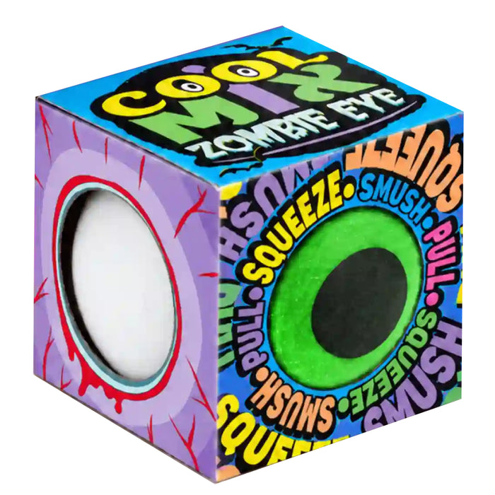 Jucarie Cool Mix antistres squishy, Ochi de Zombie, moale si elastica, 6 cm