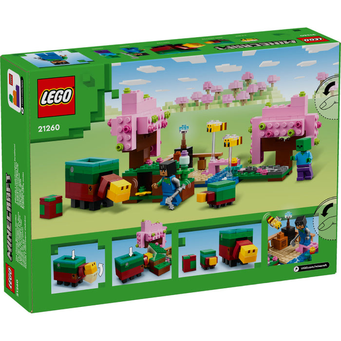 Lego Minecraft - Gradina cu Ciresi Infloriti 21260