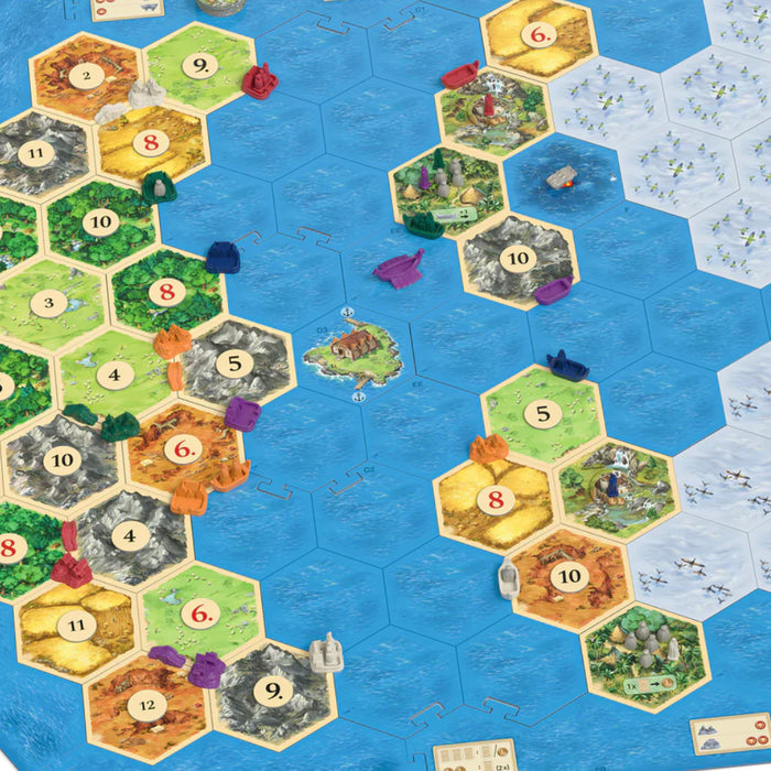 Catan - Extensia Pirati & Exploratori 5/6 - editia 2025