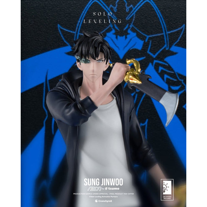 Precomanda Figurina Neon Solo Leveling 1/9 - Sung Jinwoo 20 cm