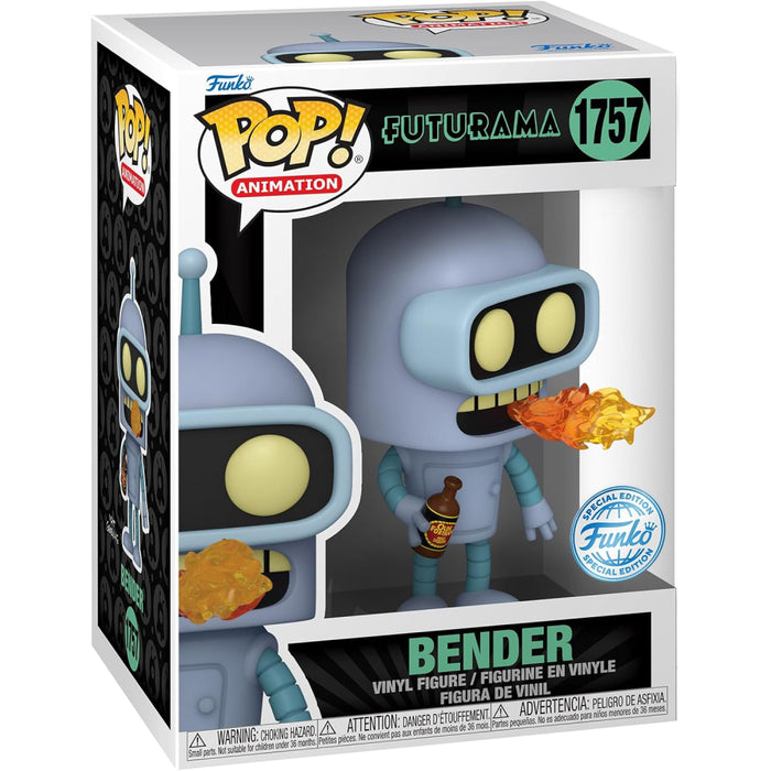 Figurina Funko Pop TV Futurama S4 - Bender