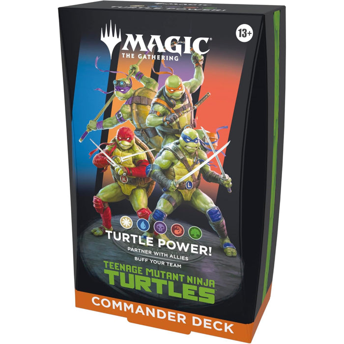 Precomanda Magic the Gathering - Teenage Mutant Ninja Turtles Commander Deck