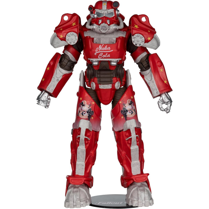 Figurina Articulata Fallout McFarlane Elite Edition - Fallout 76 Nuka Cola T-60 (Gold Label) 19 cm