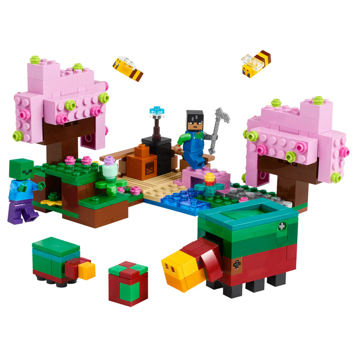 Lego Minecraft - Gradina cu Ciresi Infloriti 21260