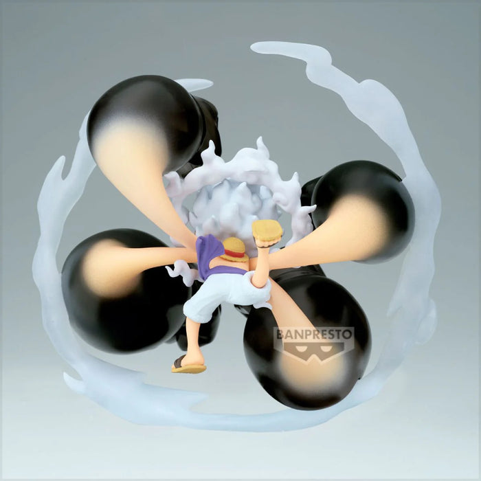 Figurina One Piece - Banpresto World Collectable - Monkey D Luffy Gear 5 (Gum-Gum Dawn Gatling)