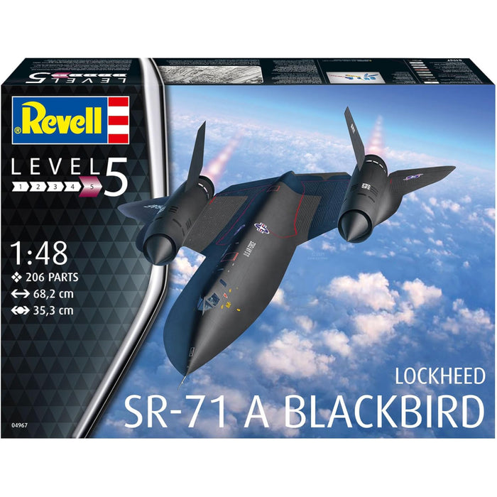 Set de Constructie Revell - 1:48 - Lockheed SR-71 A Blackbird