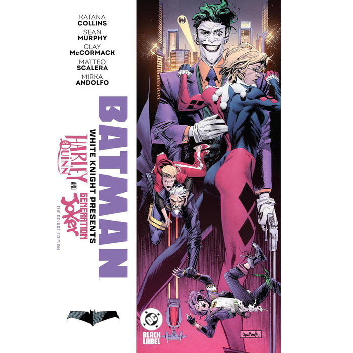 Batman White Knight Harley Quinn Generation Joker Dlx Ed HC