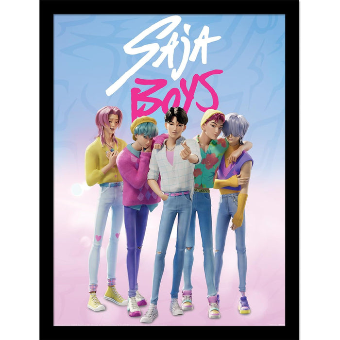 Poster cu Rama KPop Demon Hunters - Saja Boys