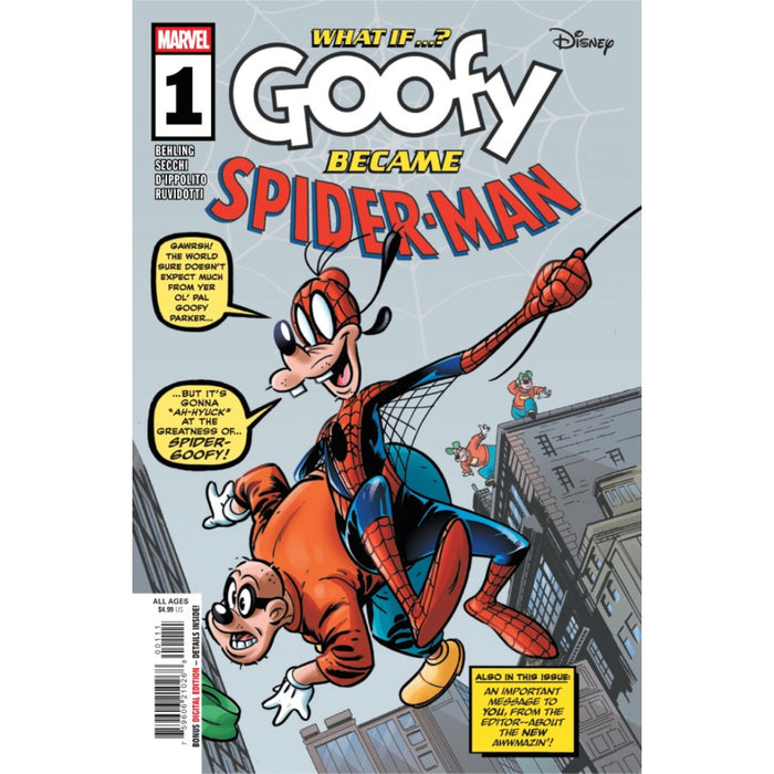 What If Goofy Became Spider-Man 01