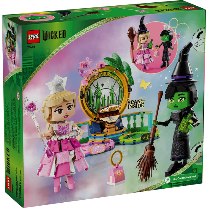 Lego Wicked - Figurinele Elphaba si Glinda 75682