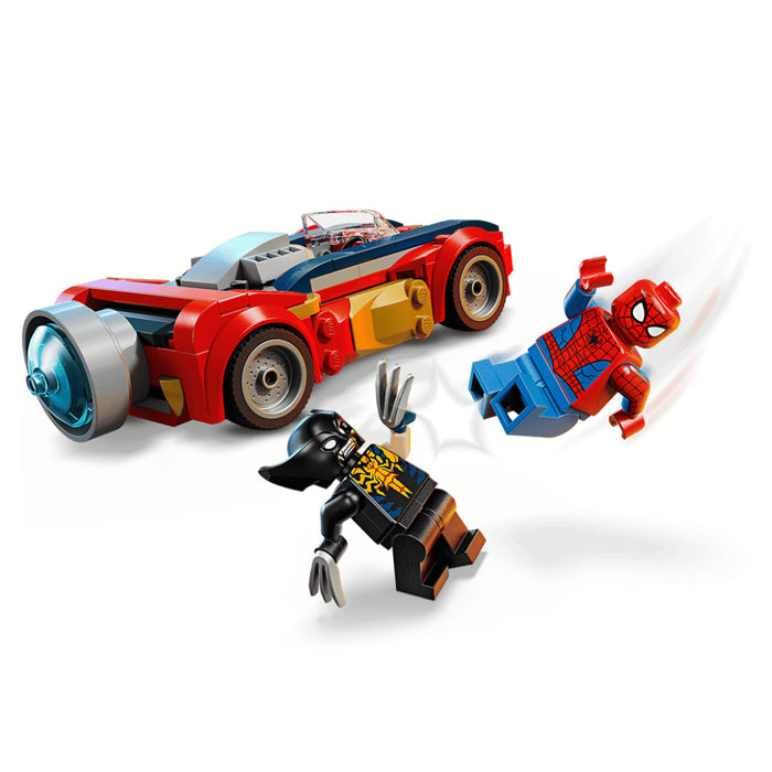 Lego Marvel - Omul Paianjen in masina vs Wolverine venomizat (76336)