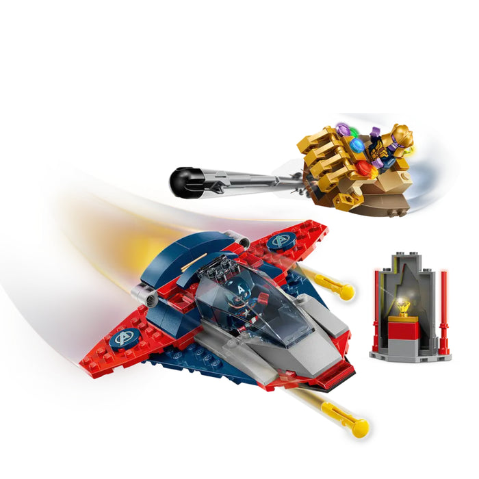 Lego Marvel Razbunatorii - Capitanul America vs Thanos 76319