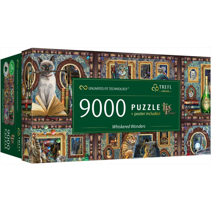 Puzzle Trefl 9000 Lisa Parker Minuni cu Mustati