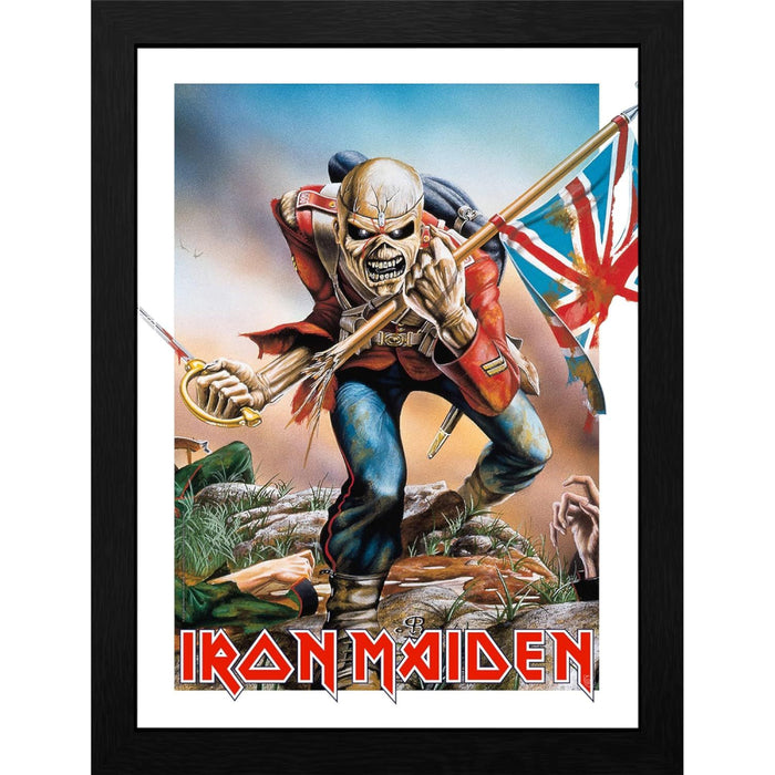 Poster cu Rama Iron Maiden - Trooper Eddie (30x40)