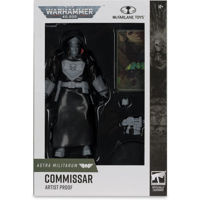 Figurina Articulata Warhammer 40k Astra Militarum - Commissar (Artist Proof)