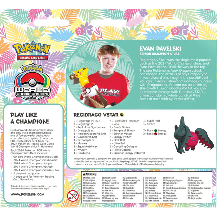 Pokemon TCG - World Champions Decks - Regidrago Vstar