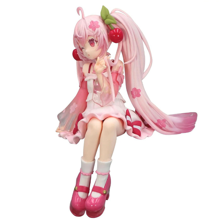 Figurina Hatsune Miku Noodle Stopper PVC - Sakura Miku 2025 Wink Ver. 14 cm