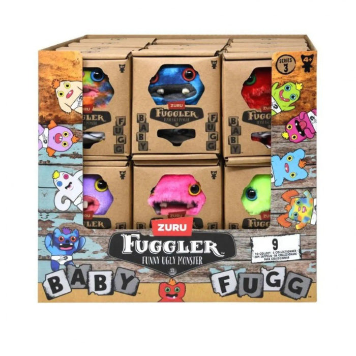 Figurina de plus Fuggler - 9 cm - Bebe ciudatei