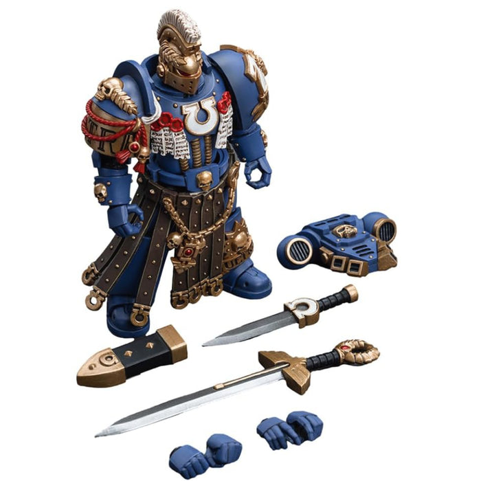Figurina Articulata Warhammer 40k 1/18 - Ultramarines Honour Guard Chapter Champion 12 cm