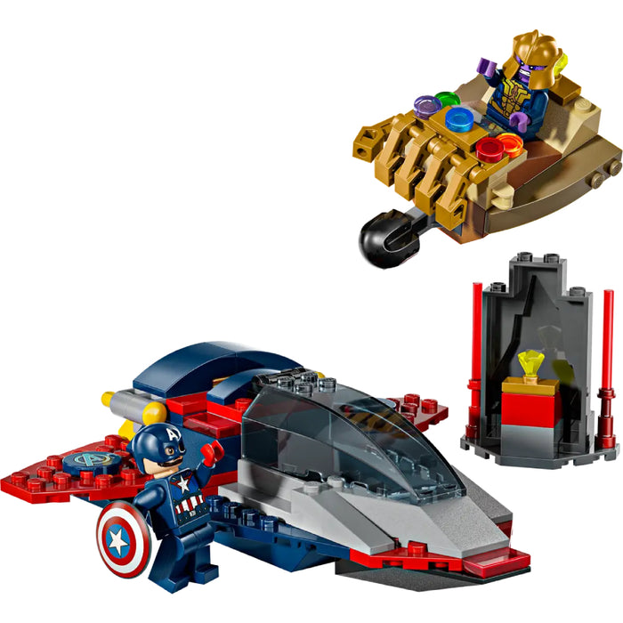 Lego Marvel Razbunatorii - Capitanul America vs Thanos 76319