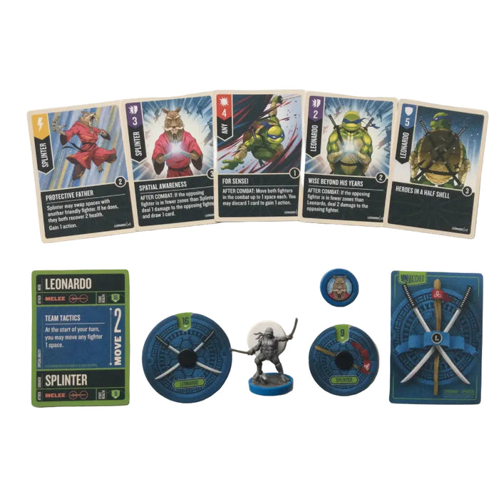 Unmatched Adventures - Teenage Mutant Ninja Turtles + Foil Cards