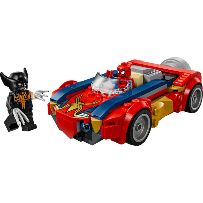 Lego Marvel - Omul Paianjen in masina vs Wolverine venomizat (76336)