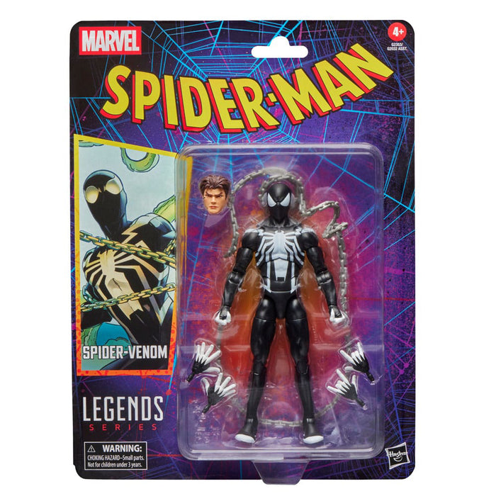 Figurina Articulata Spider-Man Marvel Legends Retro - Spider-Venom 15 cm