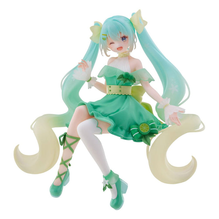 Figurina Hatsune Miku Noodle Stopper PVC - Hatsune Miku Lime Ver. 14 cm