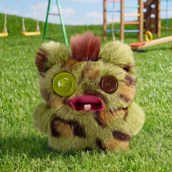 Figurina de plus Fuggler - Baby Fugg Screech Edition 9 cm - Screech (Green & Brown)