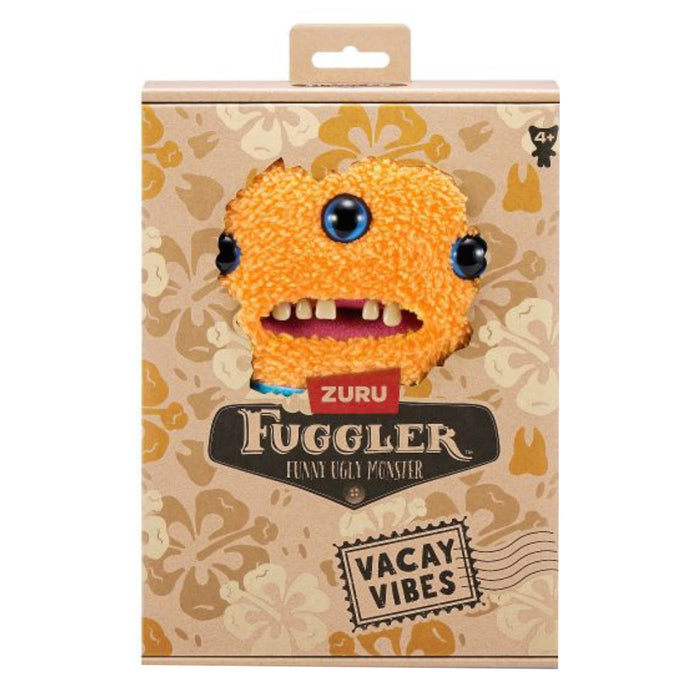 Figurina de plus Fuggler - 23 cm - Ciudateii in vacanta, Reek-O - orange