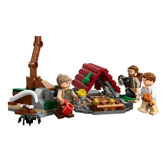Lego Jurassic World Renasterea - Misiune de urmarire a unui Velociraptor si a unui Titanosaurus (76973)