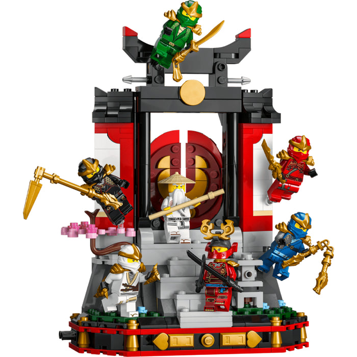 Lego Ninjago - Model pentru etalare cu personaje ninja la a 15-a aniversare (71866)